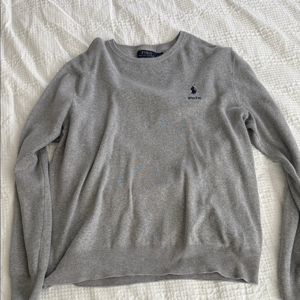 Polo by Ralph Lauren Gray Sweater